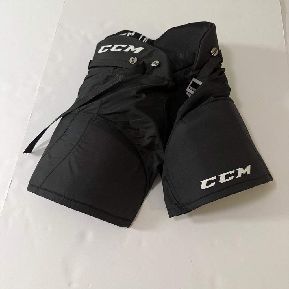 CCM LTP Youth Large Ice Hockey Pants Black Padded Shorts YT-L Protective Gear